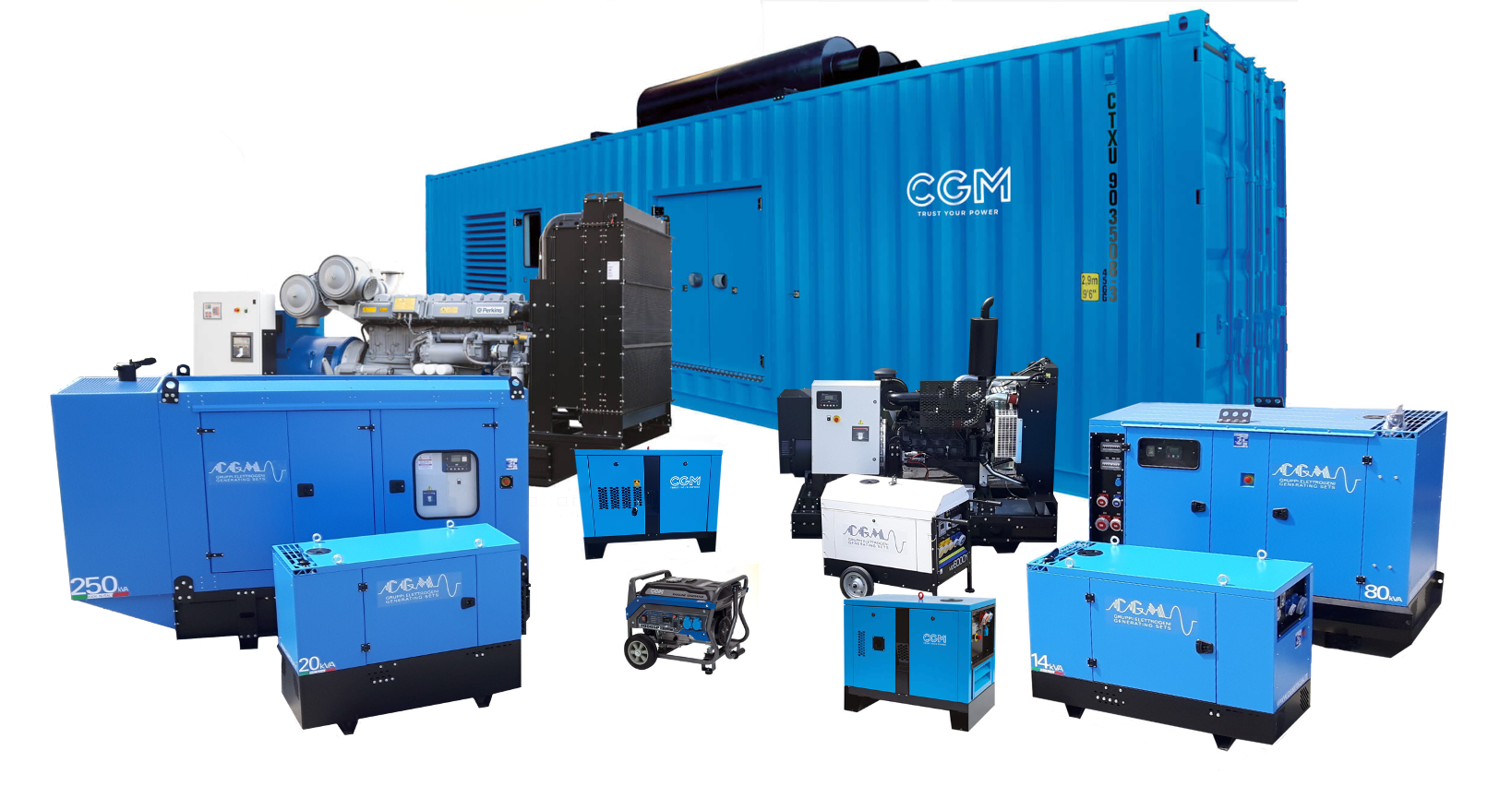 CGM diesel generator sales