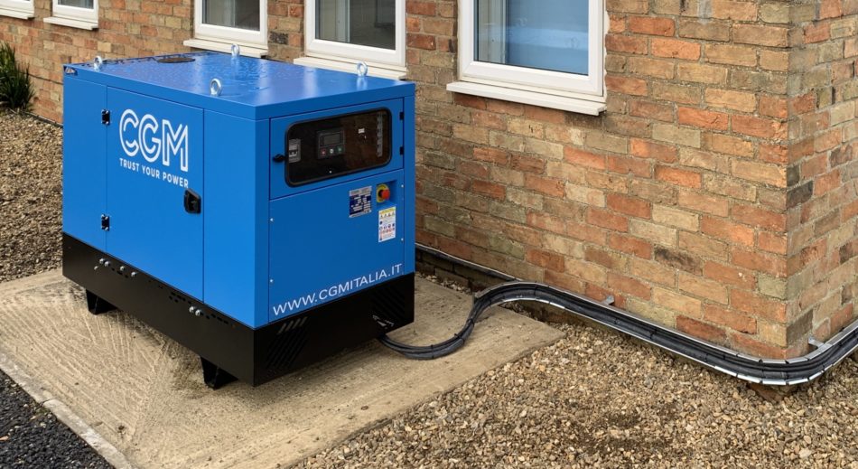 backup generator for care home